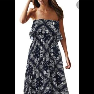 NWT Paisley Maxi Dress